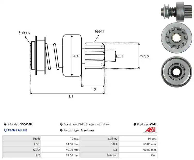 AS-PL SD0453P