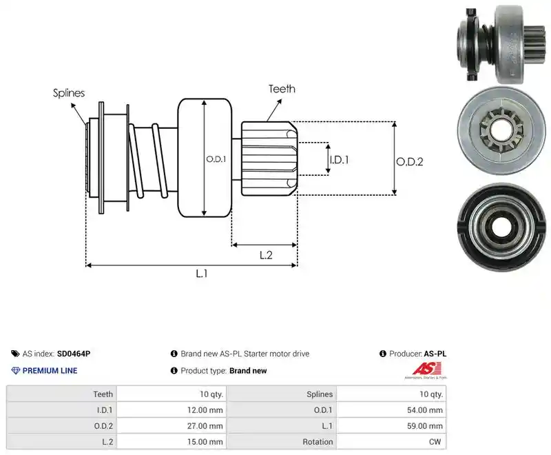 AS-PL SD0464P