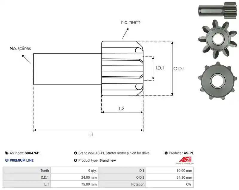 AS-PL SD0476P