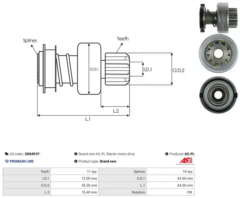 AS-PL SD0491P