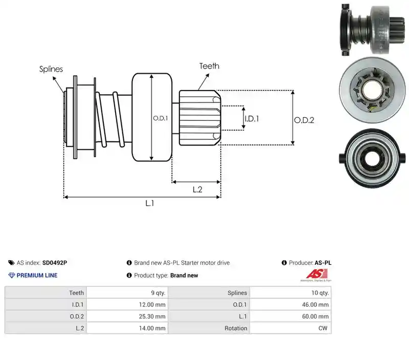 AS-PL SD0492P