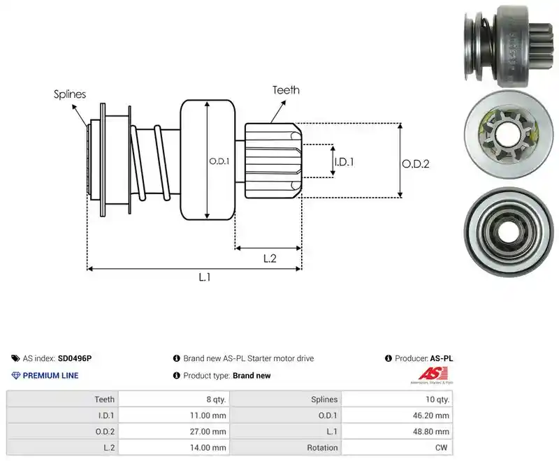 AS-PL SD0496P