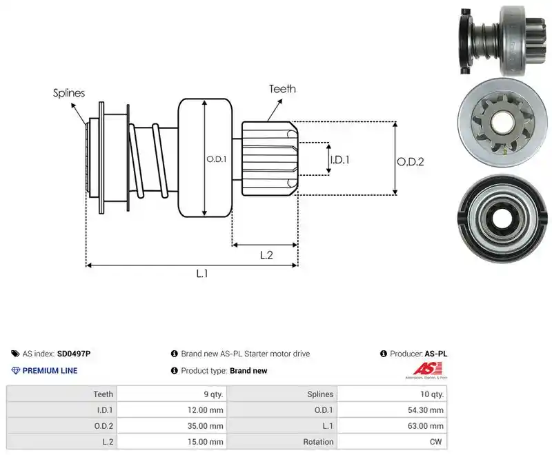 AS-PL SD0497P