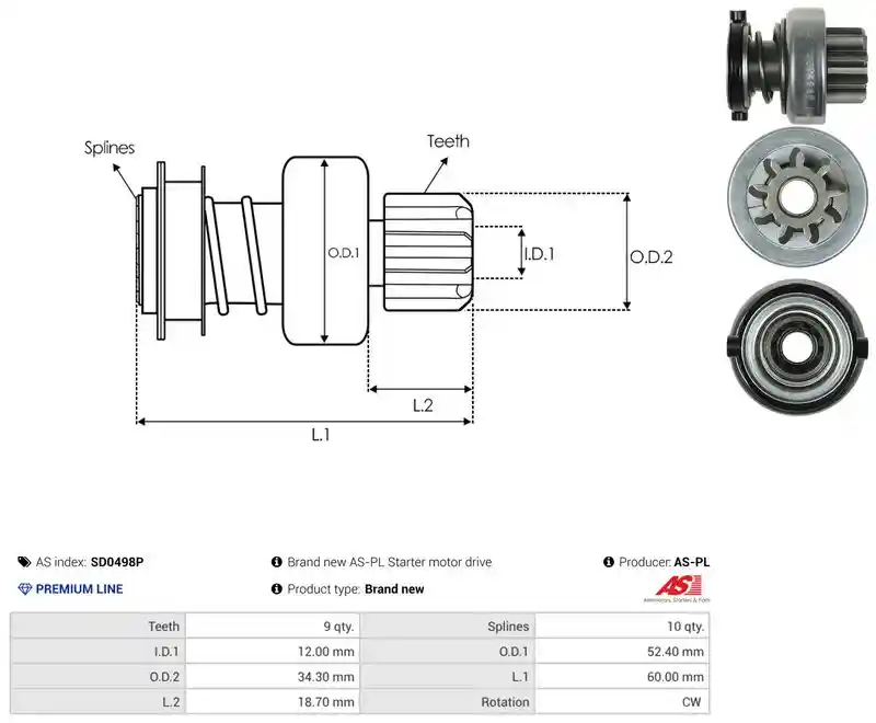 AS-PL SD0498P