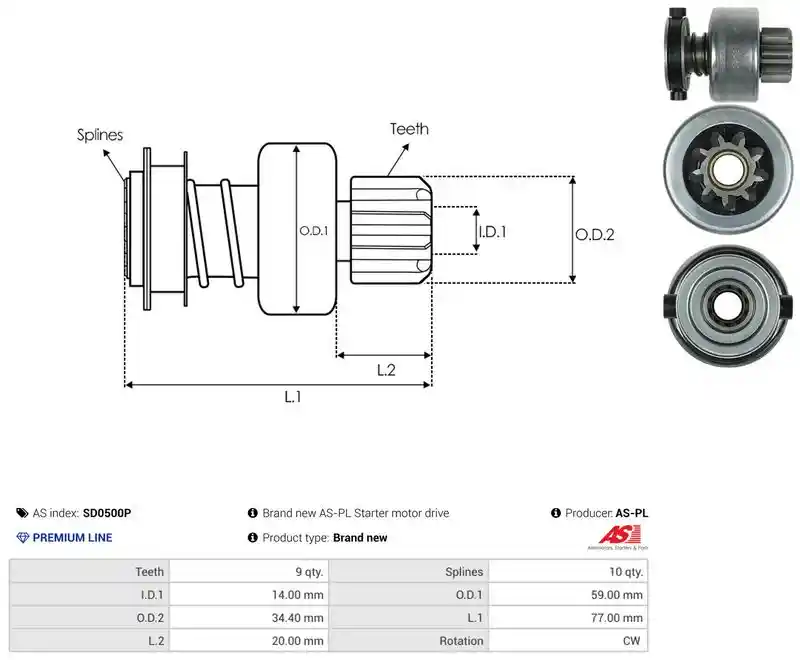 AS-PL SD0500P
