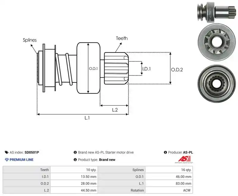 AS-PL SD0501P