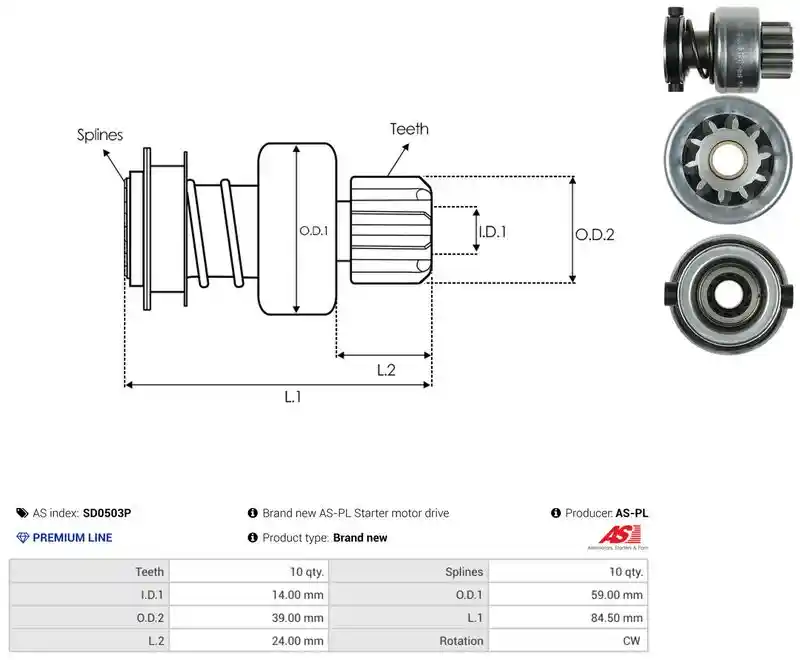 AS-PL SD0503P