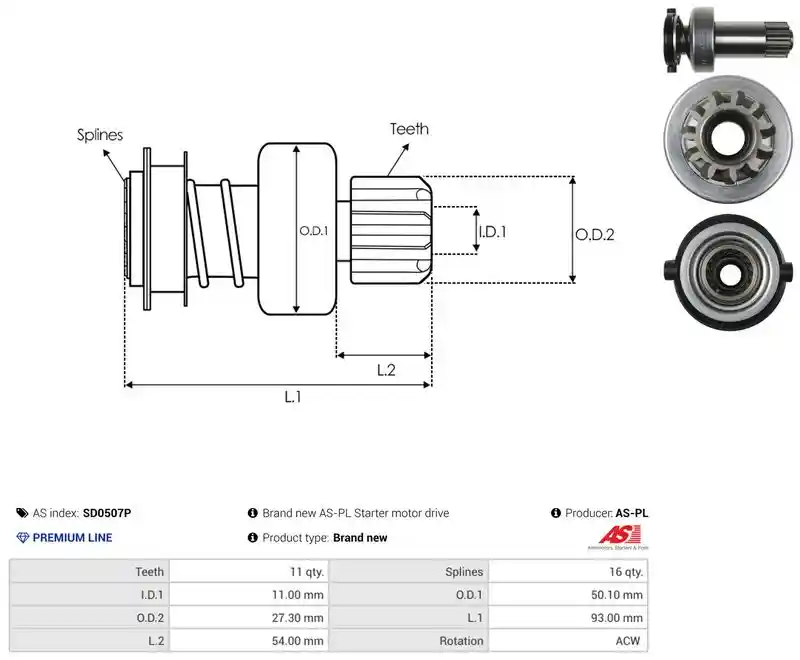 AS-PL SD0507P
