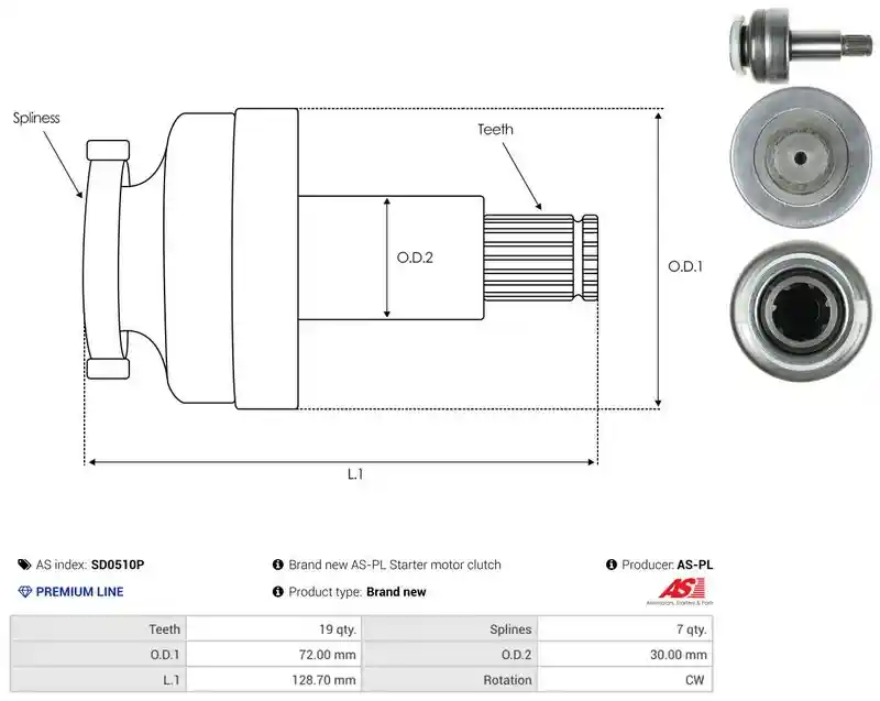 AS-PL SD0510P