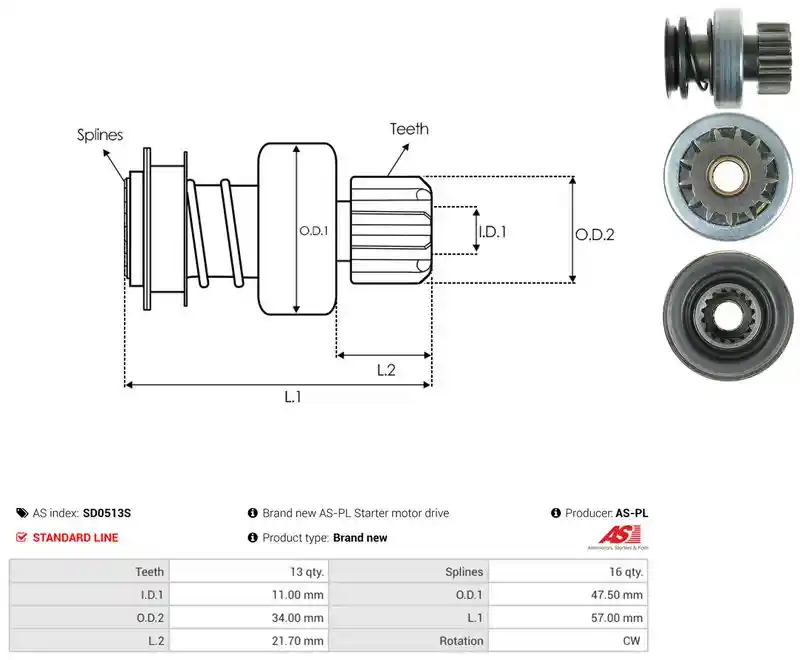 AS-PL SD0513S