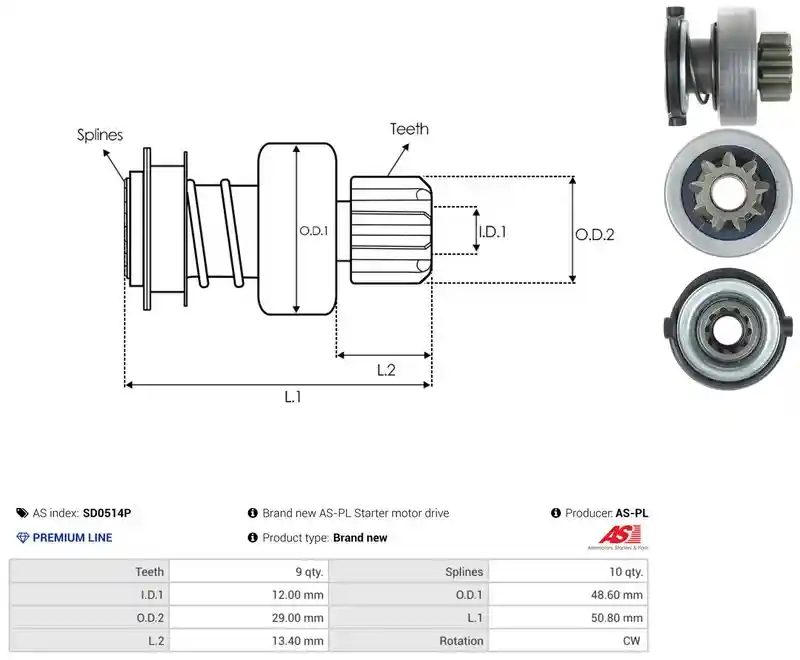 AS-PL SD0514P