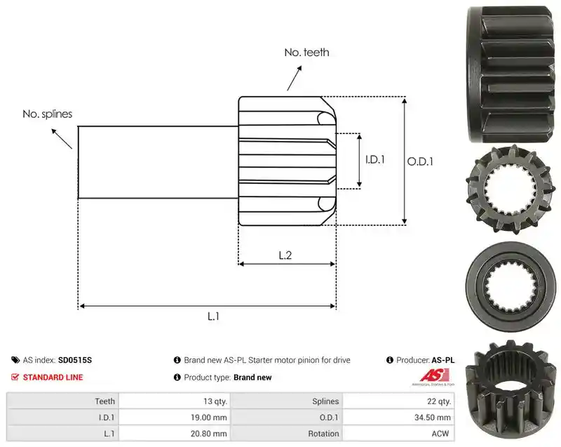 AS-PL SD0515S