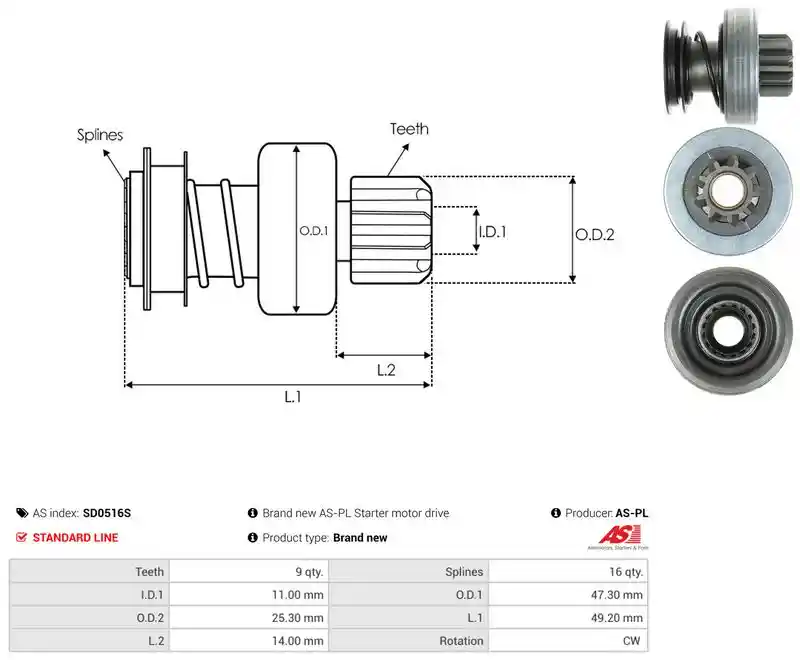 AS-PL SD0516S