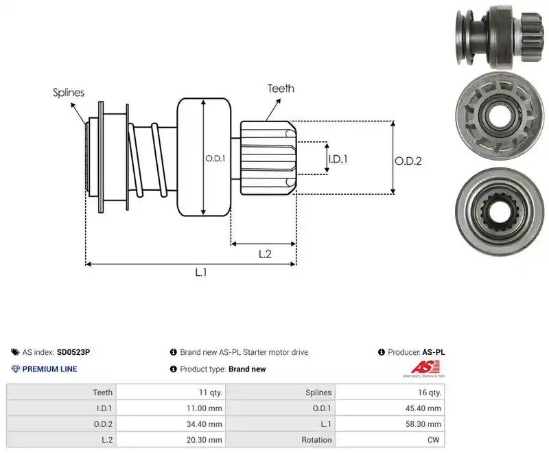 AS-PL SD0523P