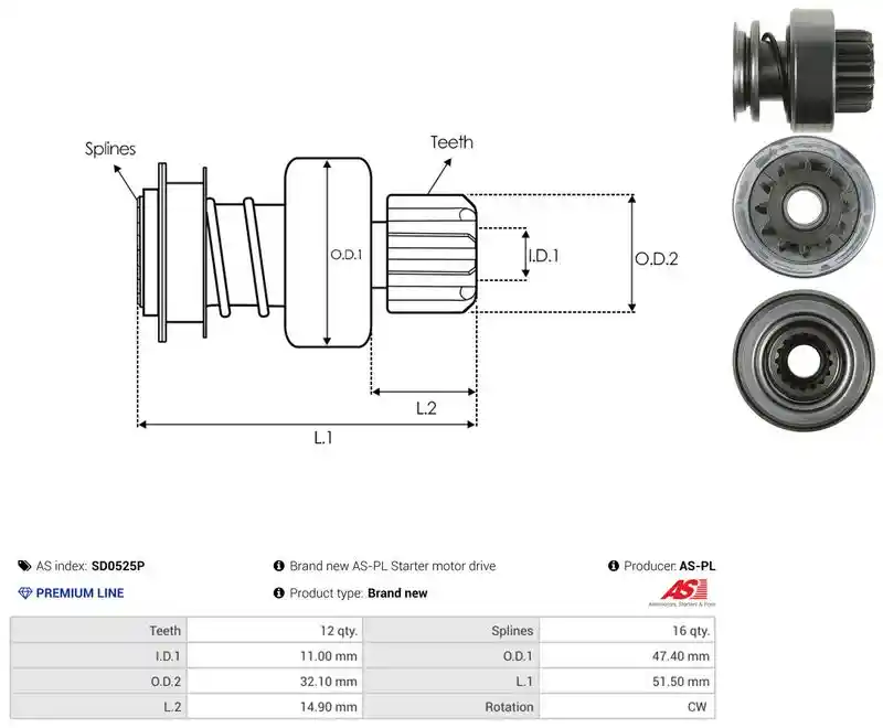 AS-PL SD0525P