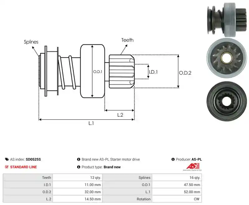 AS-PL SD0525S