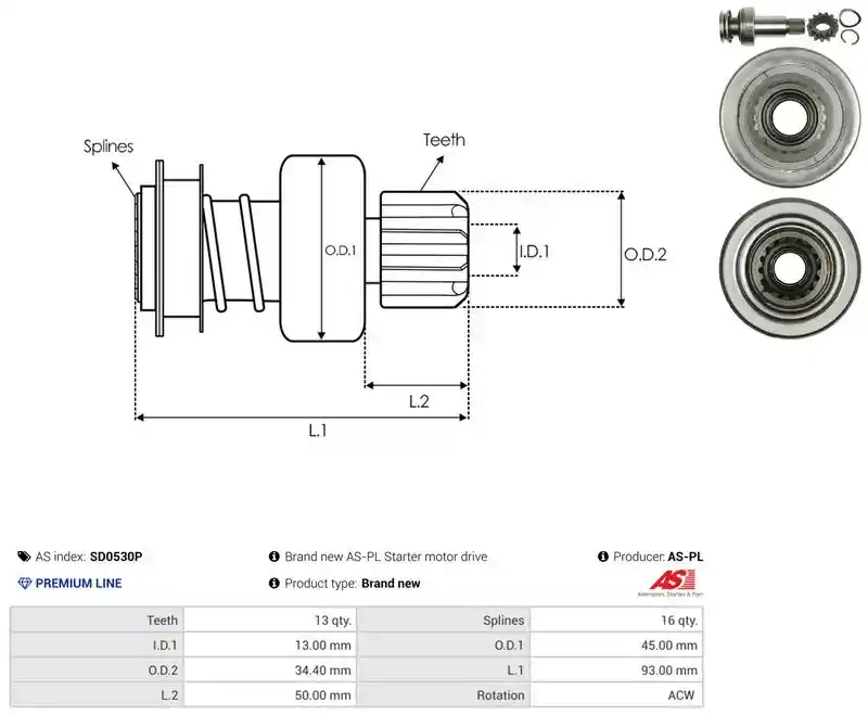 AS-PL SD0530P