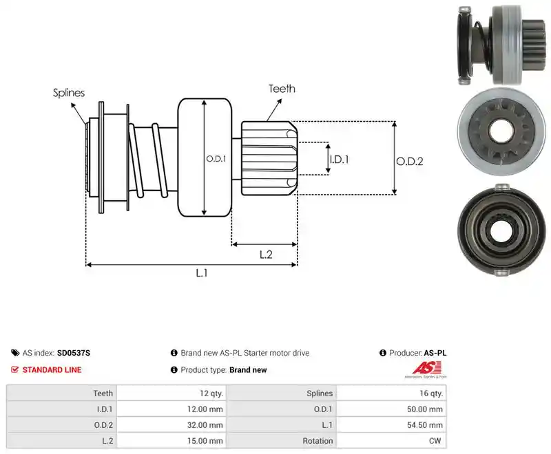 AS-PL SD0537S