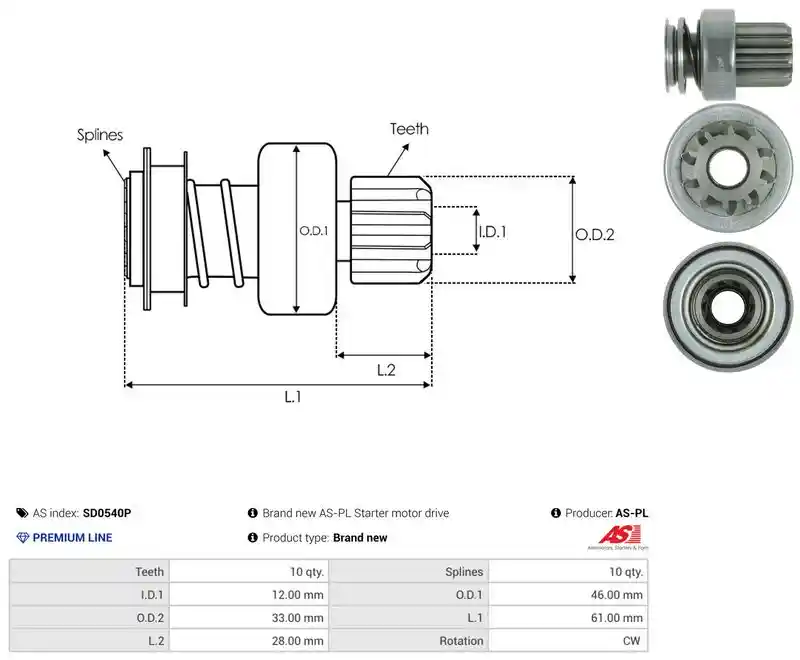 AS-PL SD0540P