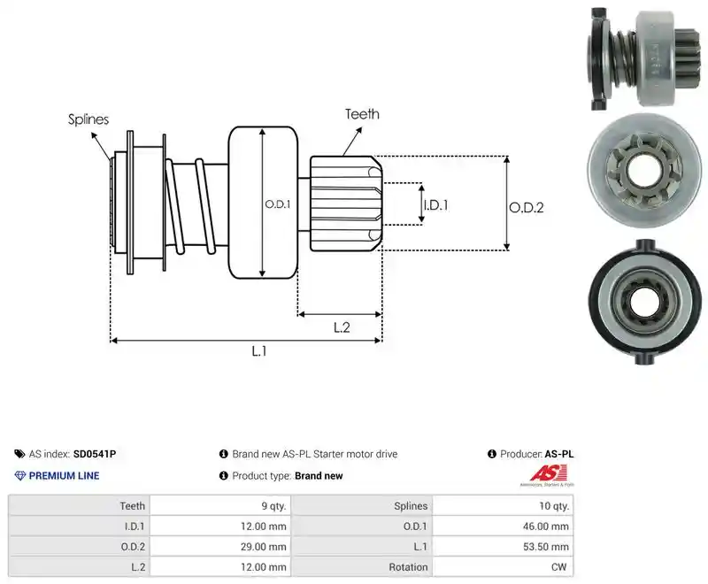 AS-PL SD0541P