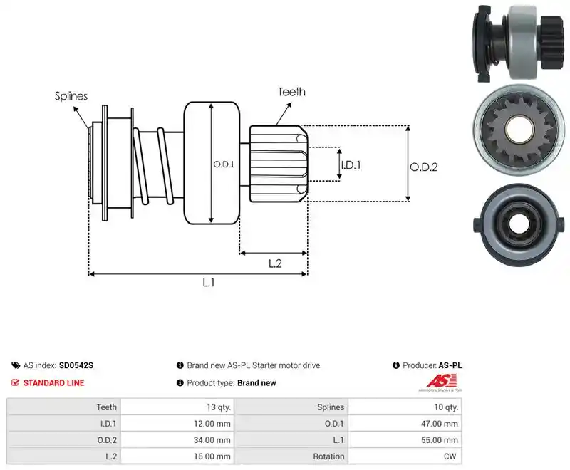 AS-PL SD0542S