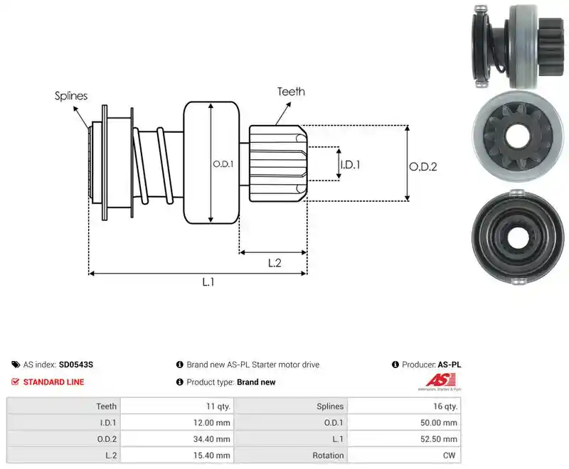 AS-PL SD0543S