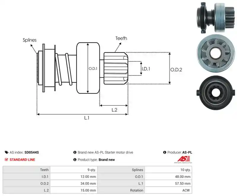 AS-PL SD0544S