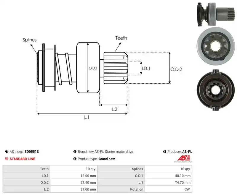 AS-PL SD0551S