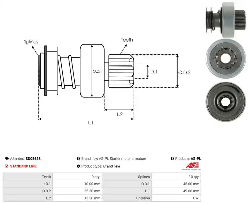 AS-PL SD0552S