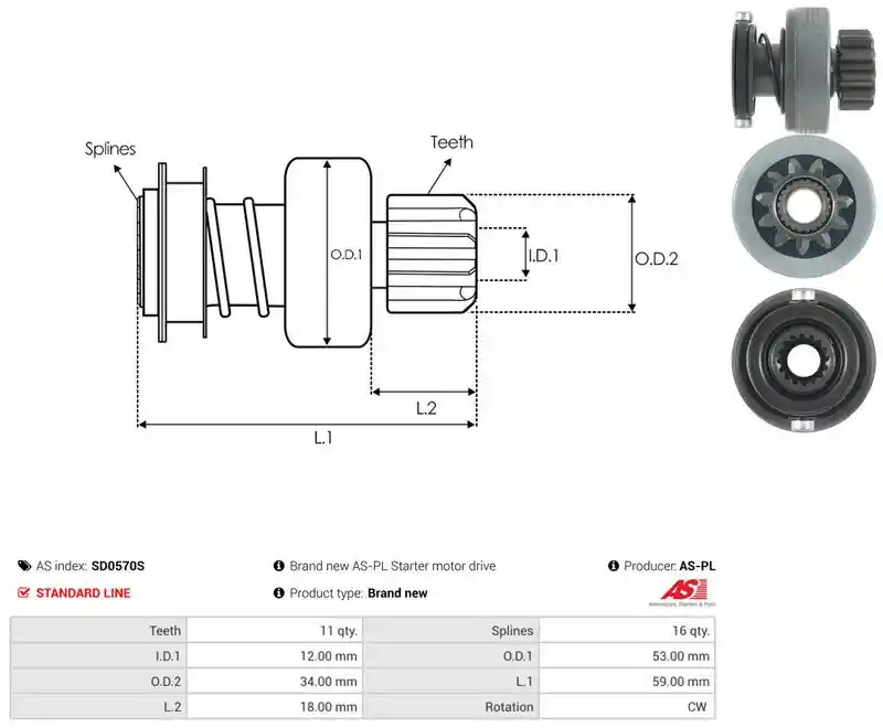 AS-PL SD0570S