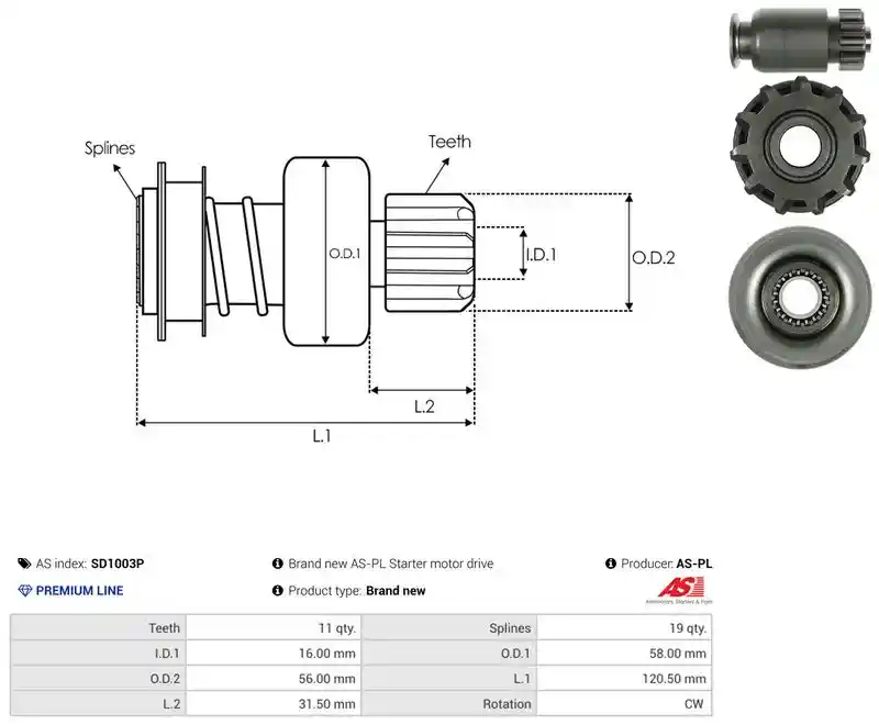 AS-PL SD1003P