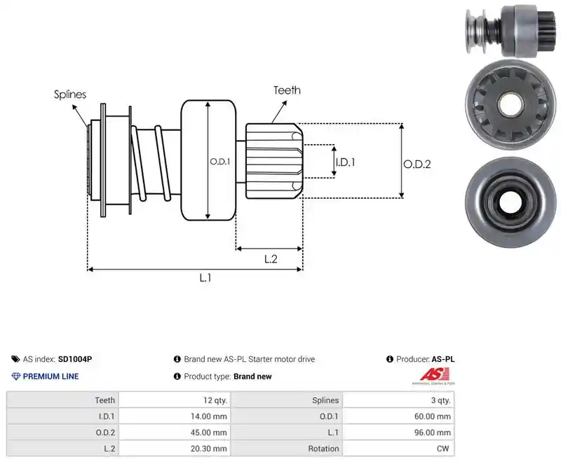AS-PL SD1004P