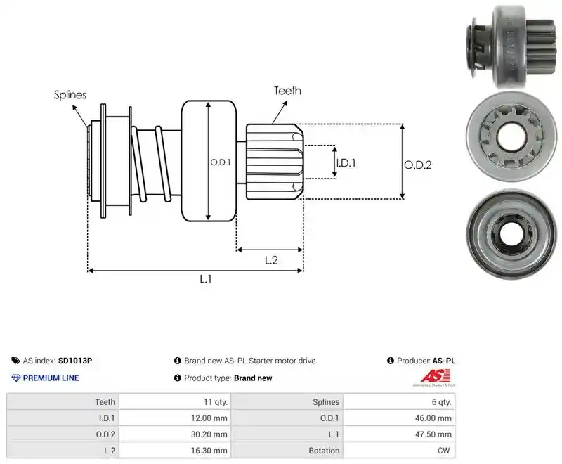 AS-PL SD1013P
