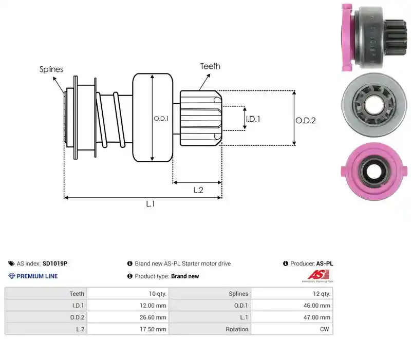 AS-PL SD1019P