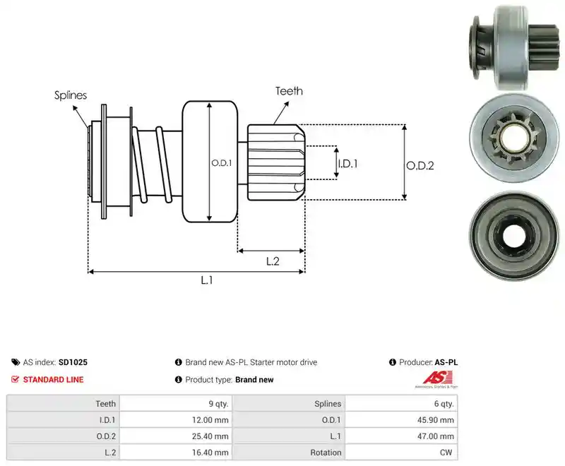 AS-PL SD1025