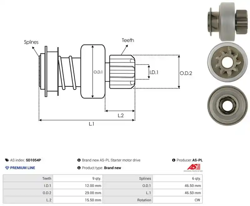 AS-PL SD1054P