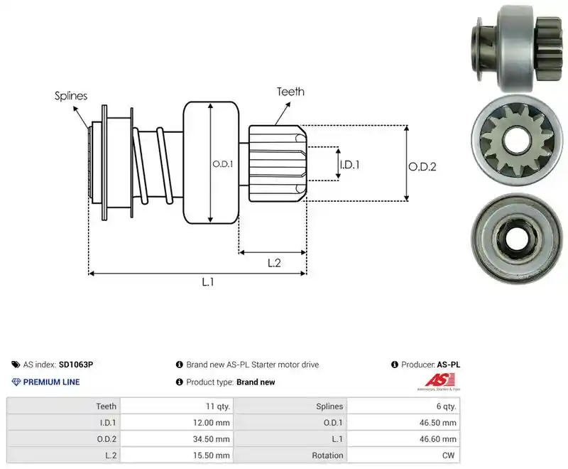 AS-PL SD1063P