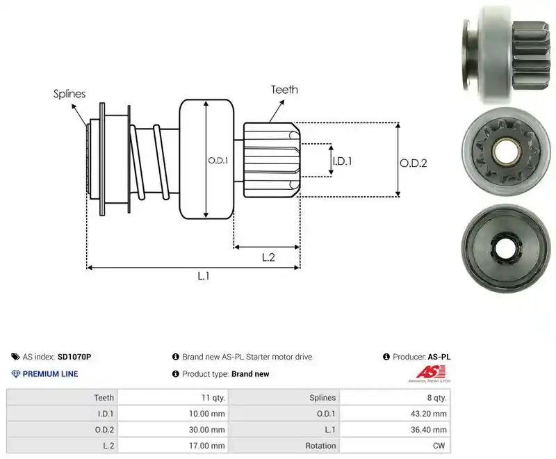 AS-PL SD1070P