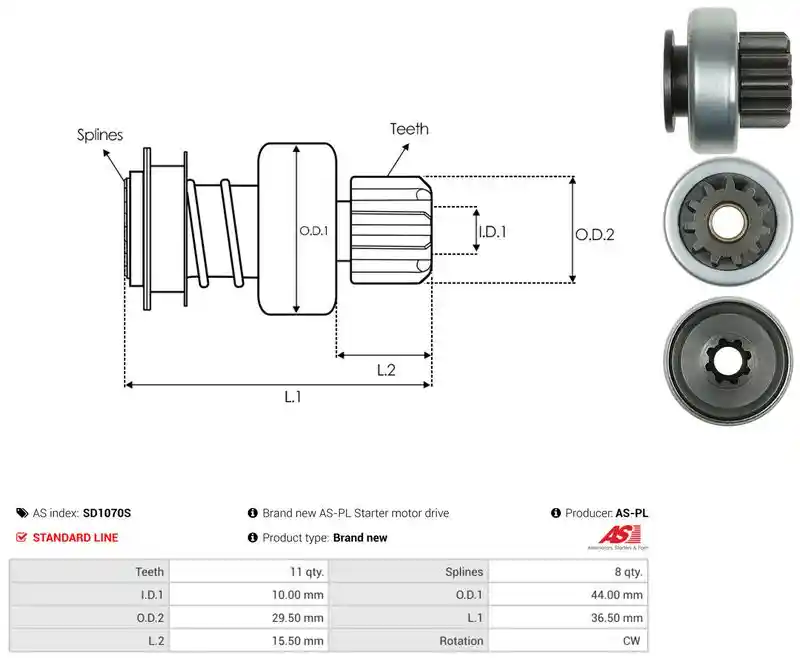 AS-PL SD1070S