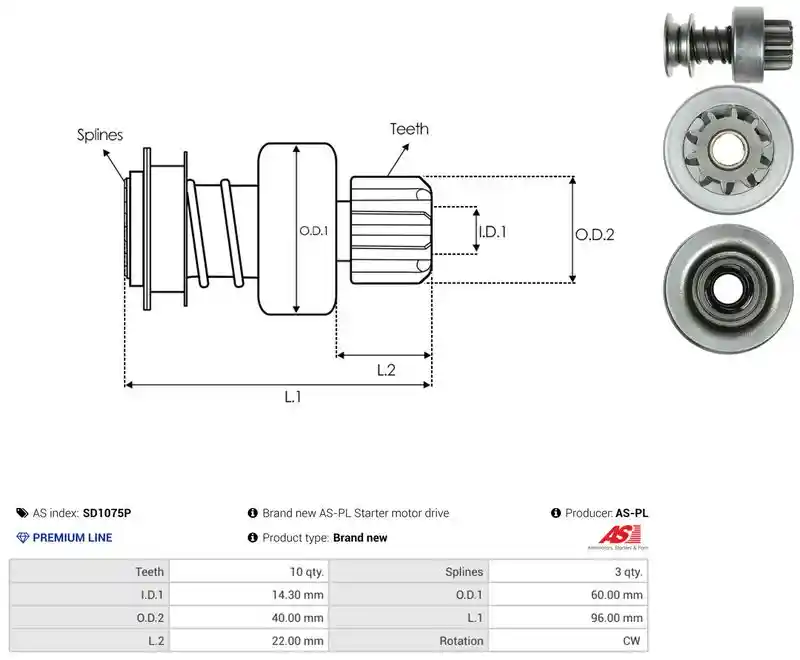 AS-PL SD1075P