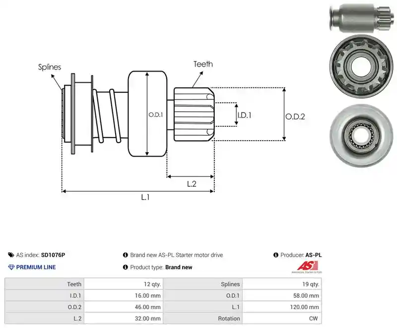 AS-PL SD1076P