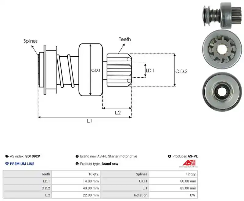 AS-PL SD1092P
