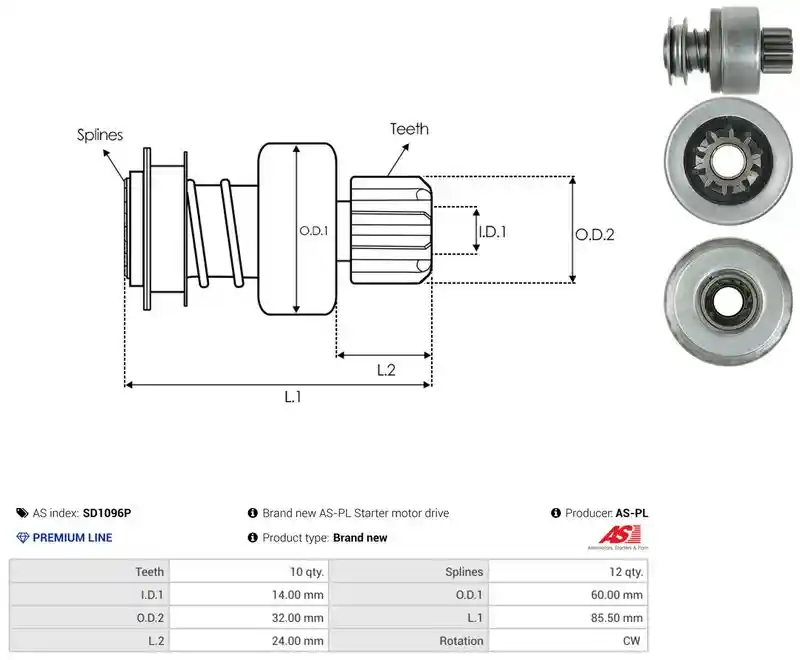 AS-PL SD1096P