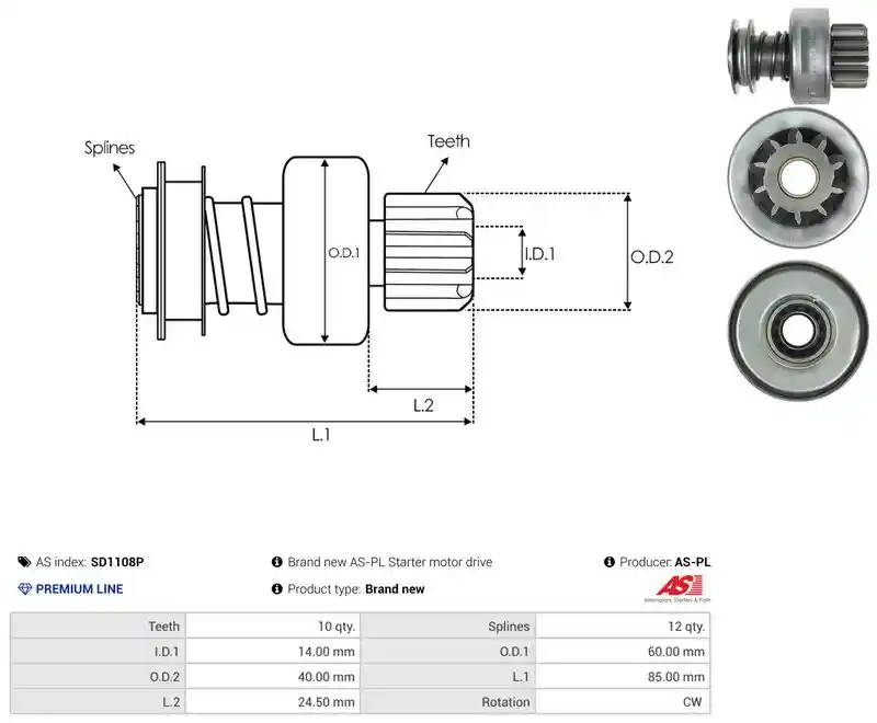 AS-PL SD1108P