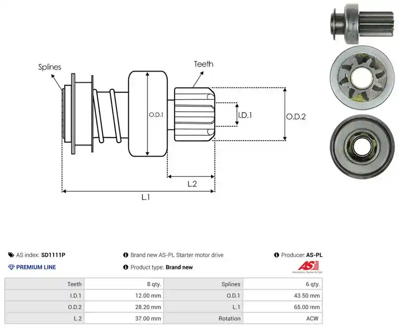 AS-PL SD1111P