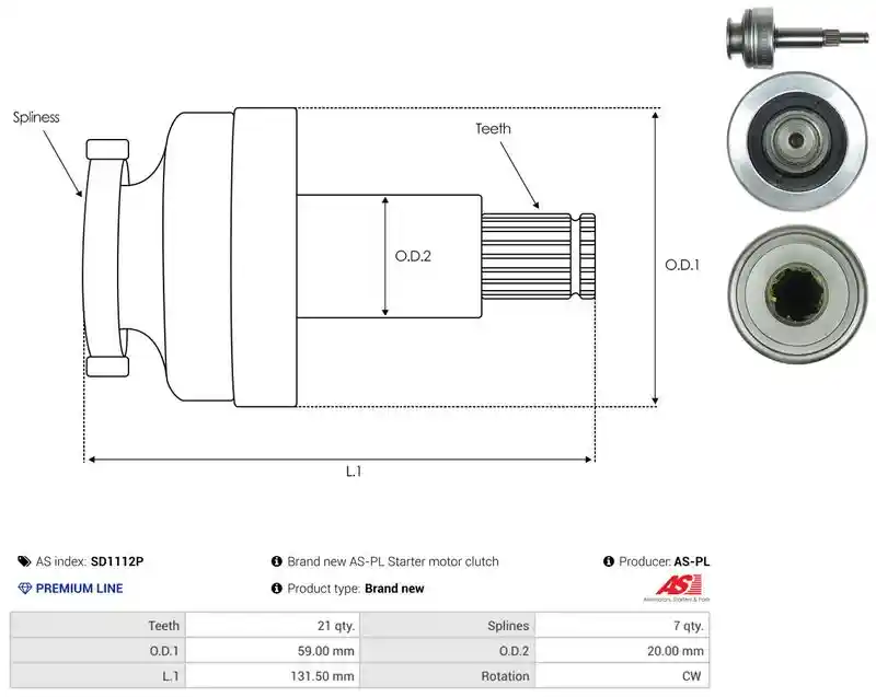 AS-PL SD1112P