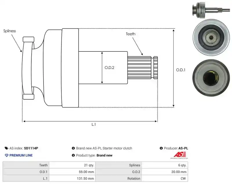 AS-PL SD1114P