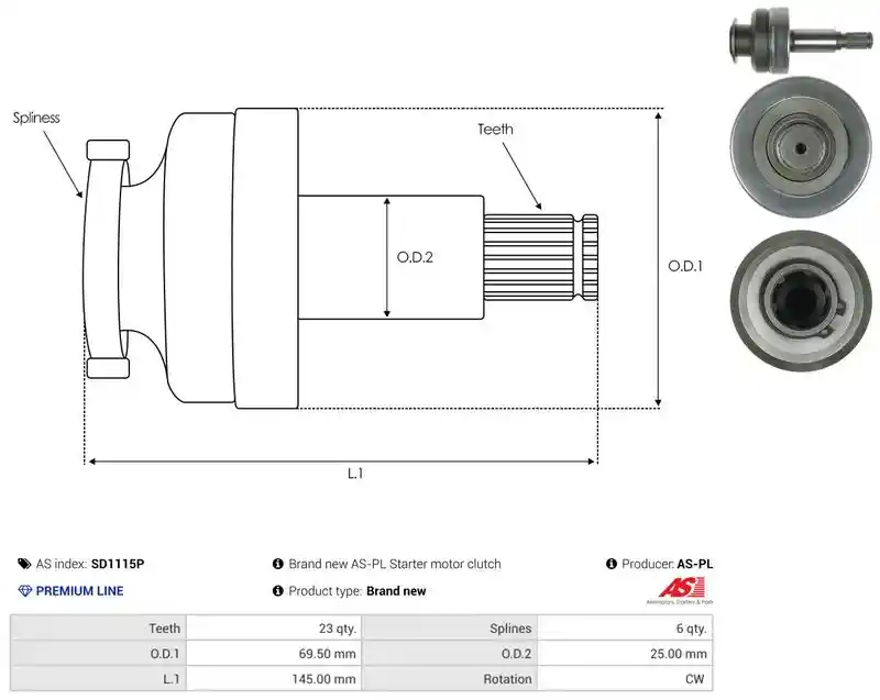 AS-PL SD1115P