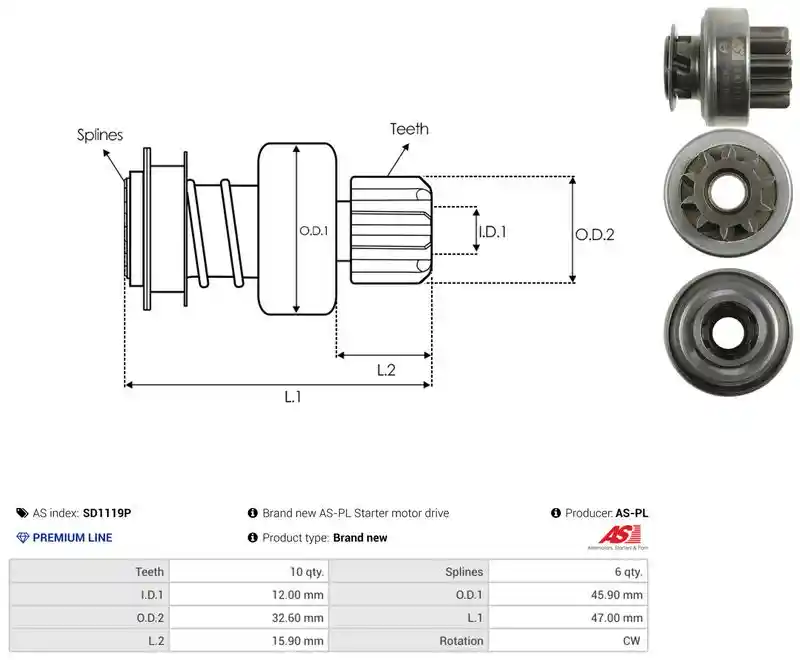 AS-PL SD1119P