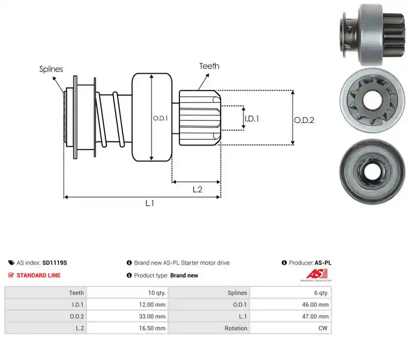 AS-PL SD1119S
